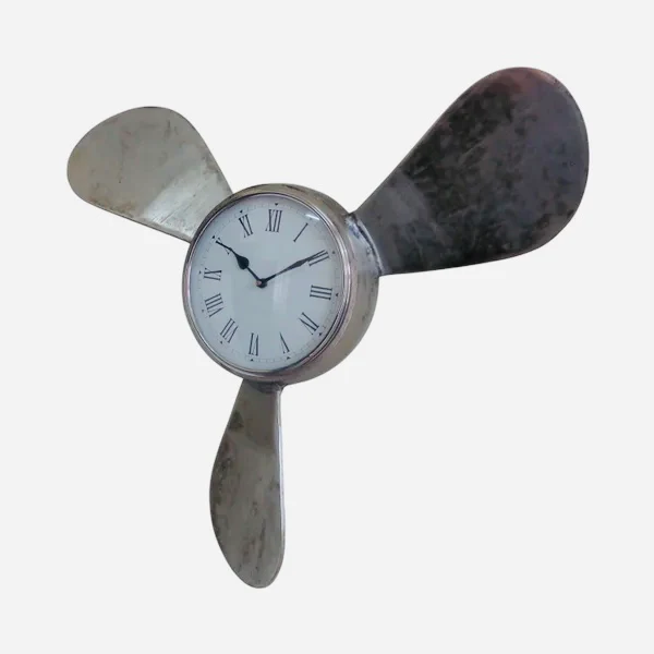 Design aluminium wandklok Ø65cm