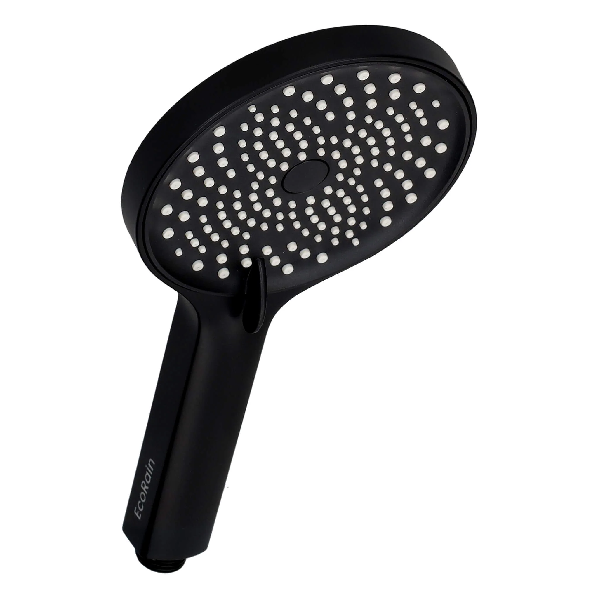 Waterbesparende Douchekop Charly 13 cm – Zwart