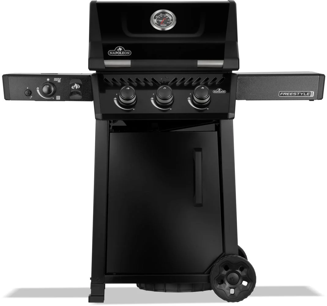 Napoleon Freestyle Pro 365 Zwart – Propaangasgrill met Zijbrander