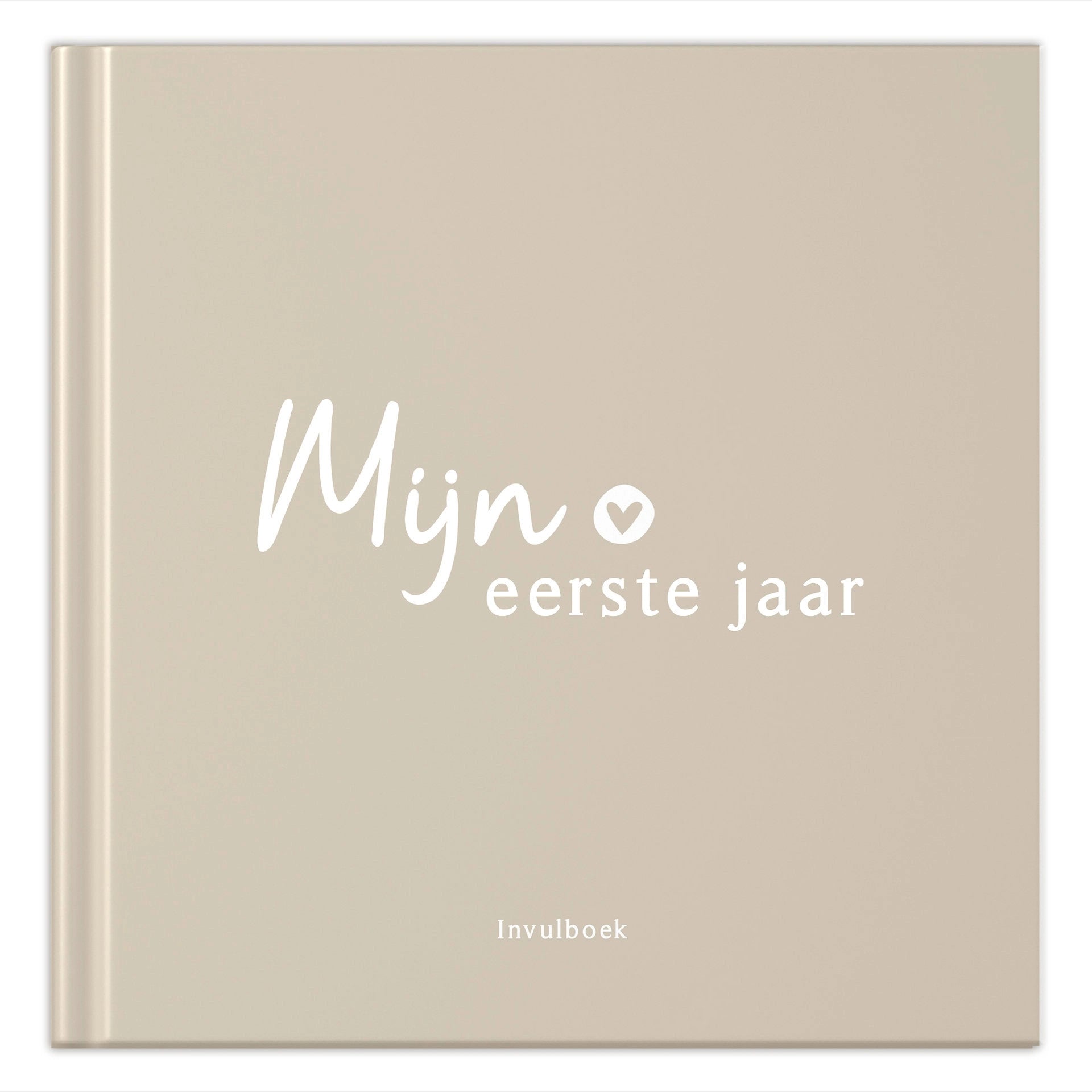 Baby invulboekje – Mijn eerste jaar – Beige – Fyllbooks