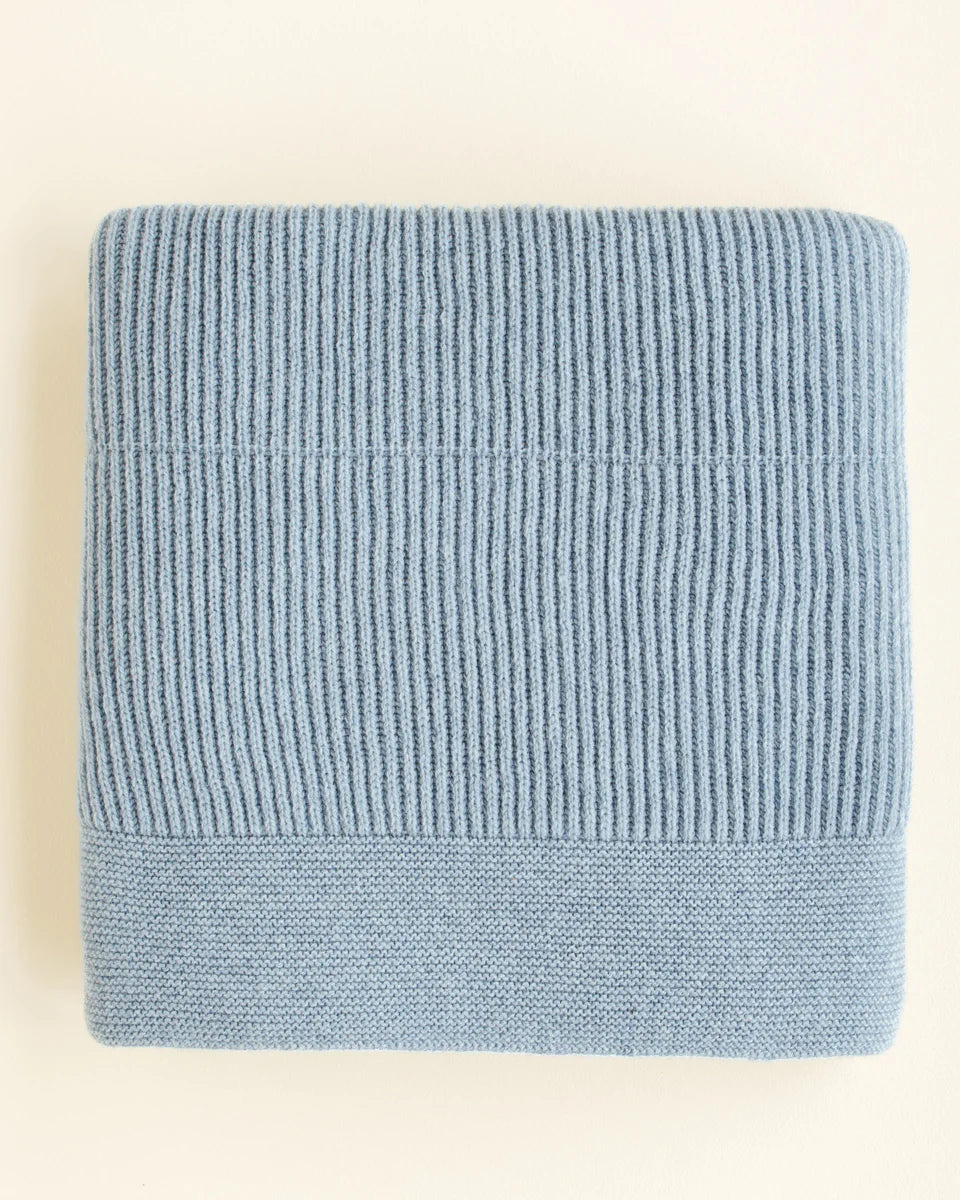 Deken Gaston – 100×140 cm – Ledikant deken – Merino lamswol – HVID