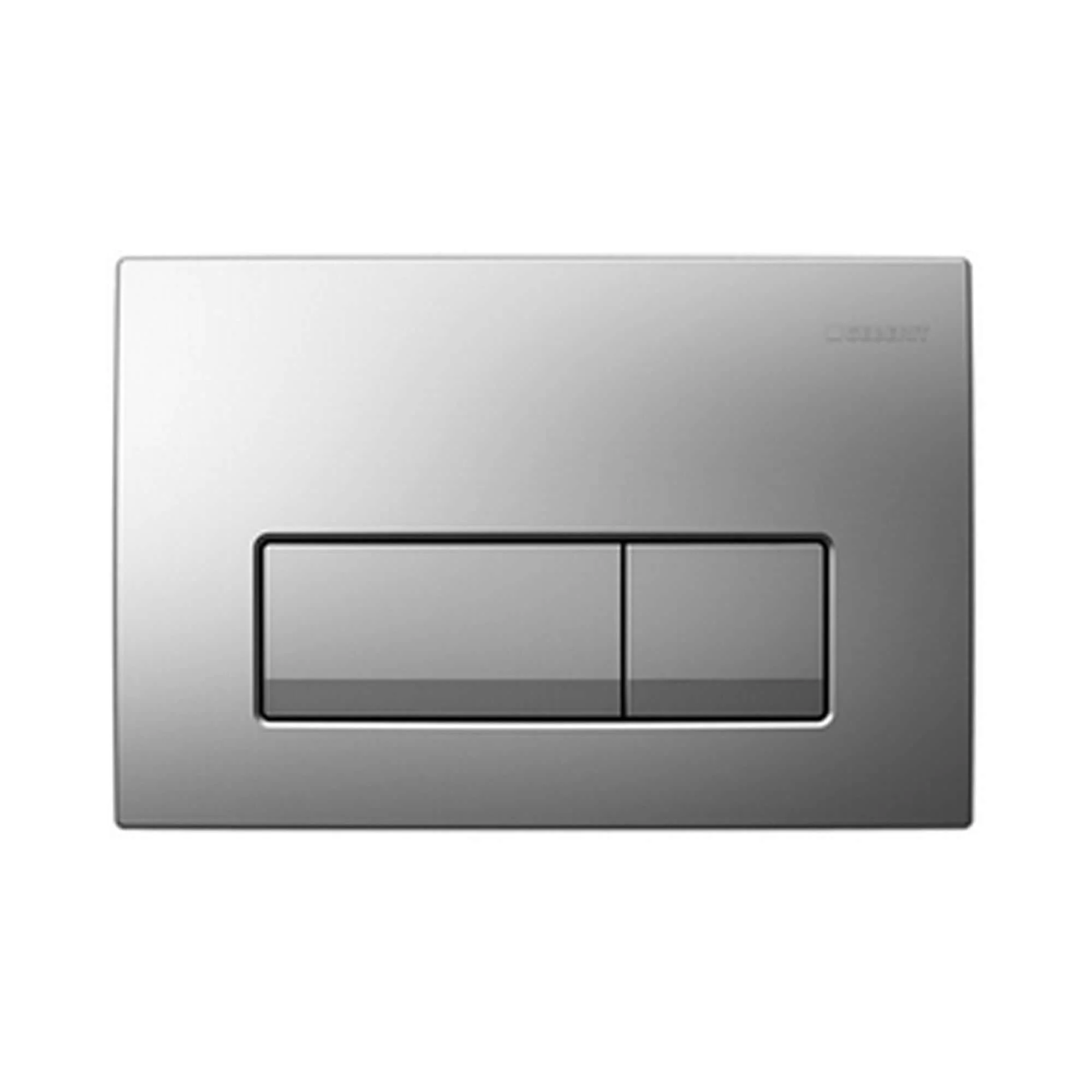 Geberit Delta-50 drukplaat mat-chroom