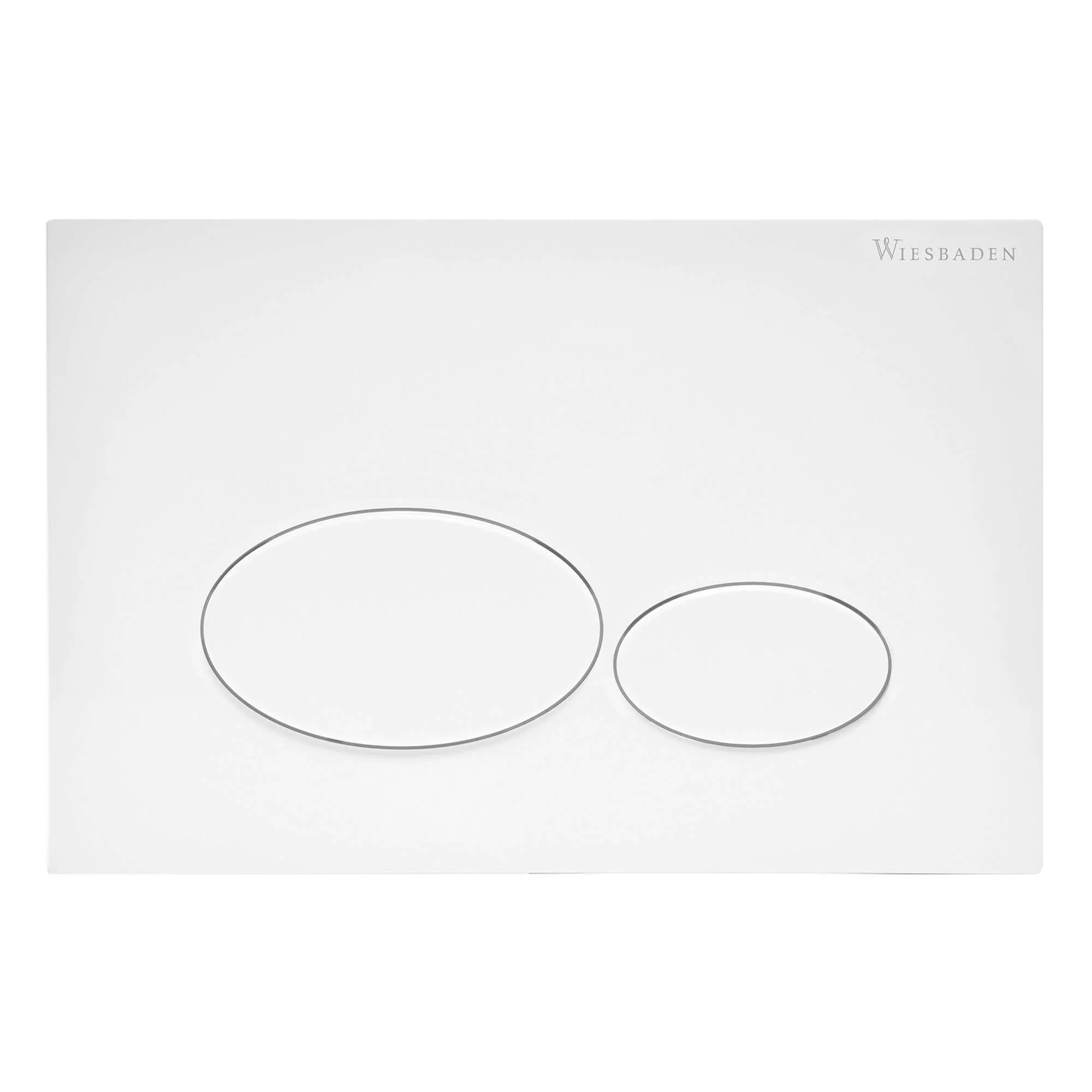 Geberit Up320 24,6×16,4 cm Bedieningsplaat Glanzend Wit, Wiesbaden