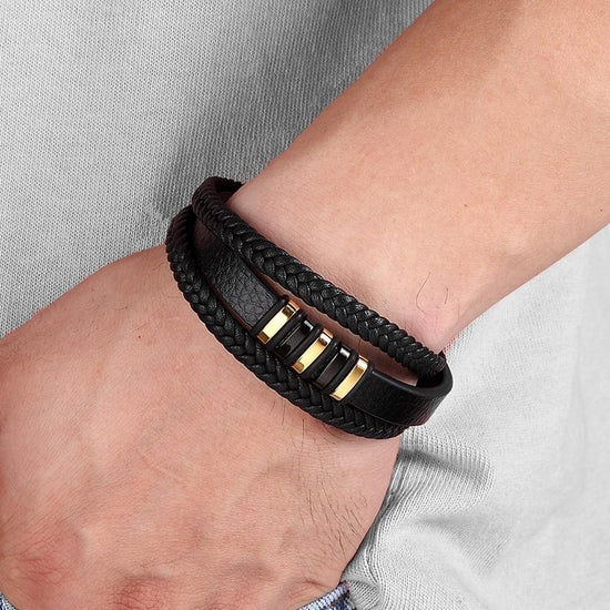 AuraLeather – Stijlvolle Leren Armbanden Voor Mannen