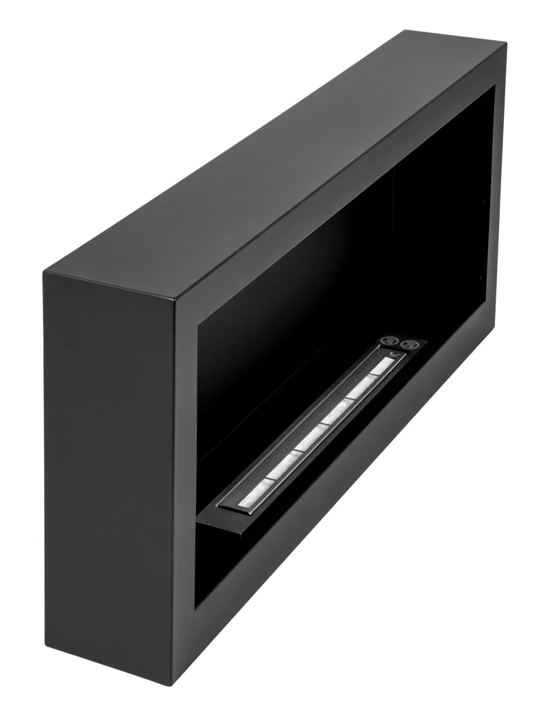 Bio-ethanol wandhaard zwart
