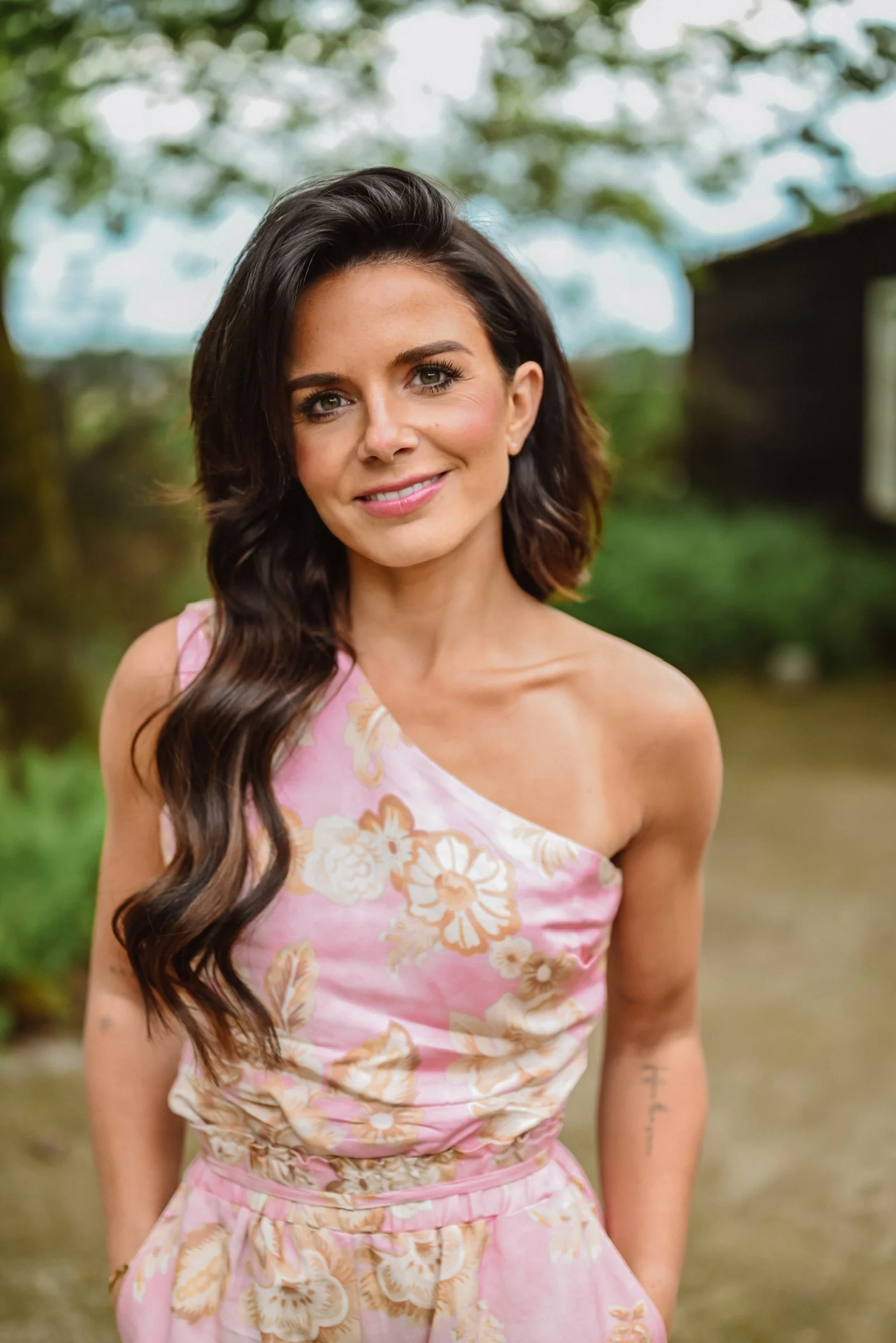 LUMA TOP PINK MULTI PRINT