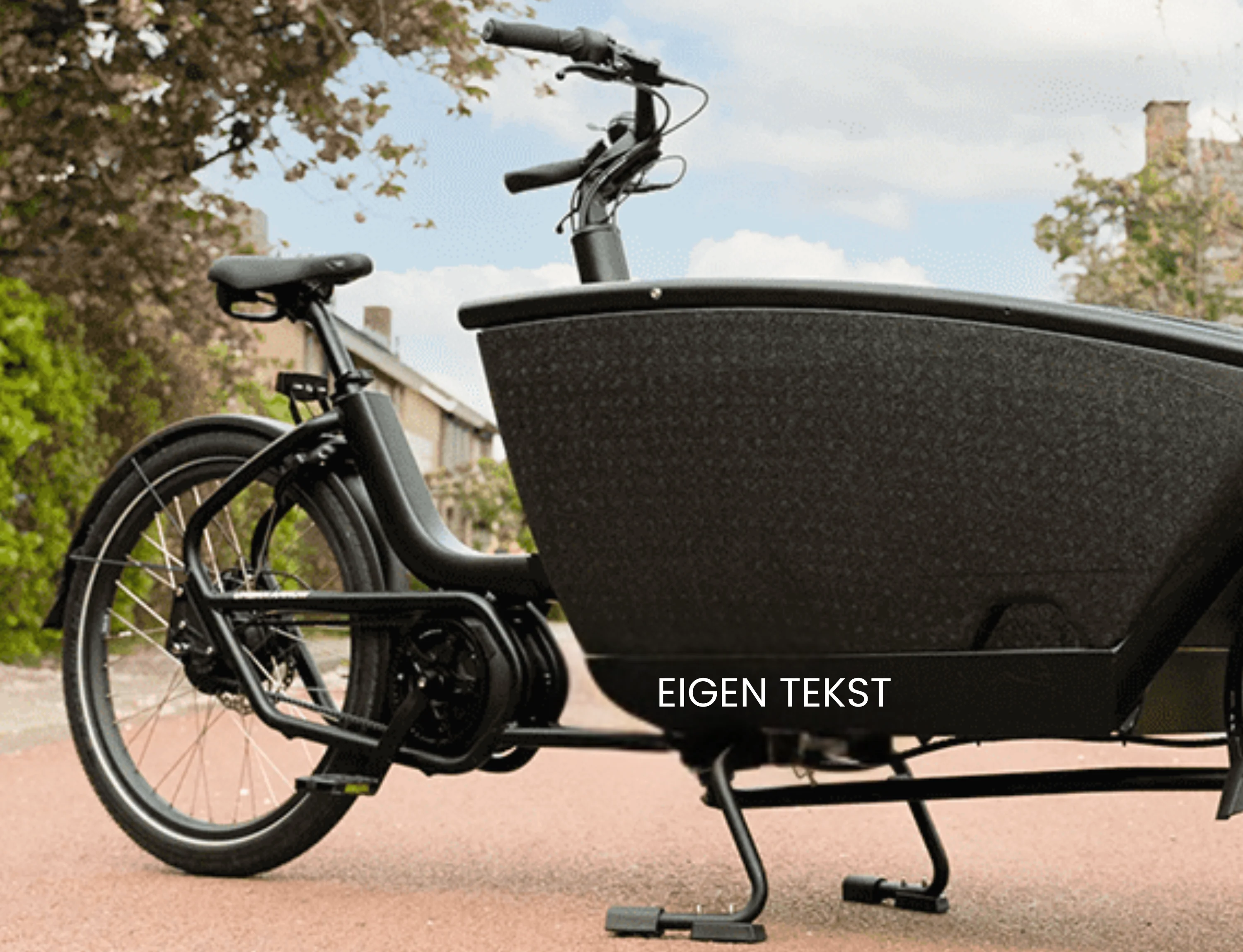 Urban arrow bakfiets sticker