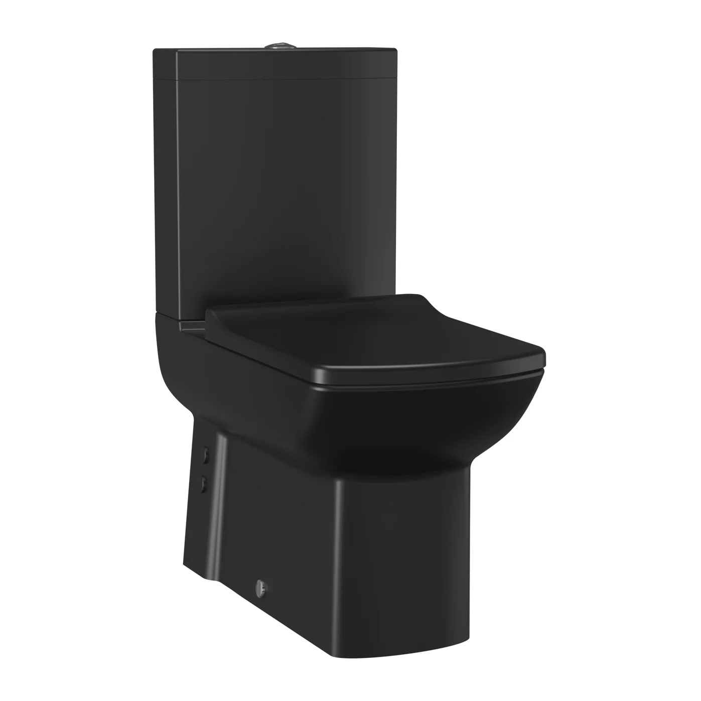 CREAVIT LARA STAANDE TOILETPOT MET BIDET – MUUR/ONDERUITGANG – HOUTSKOOL