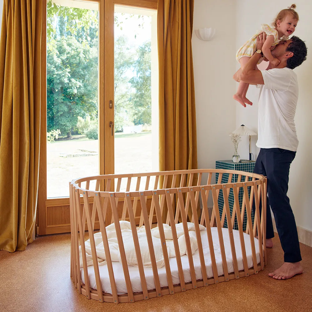 LUGO Bed Extension – Verlenging voor LUGO Babybed naar Juniorbed 70×140 cm – Charlie Crane
