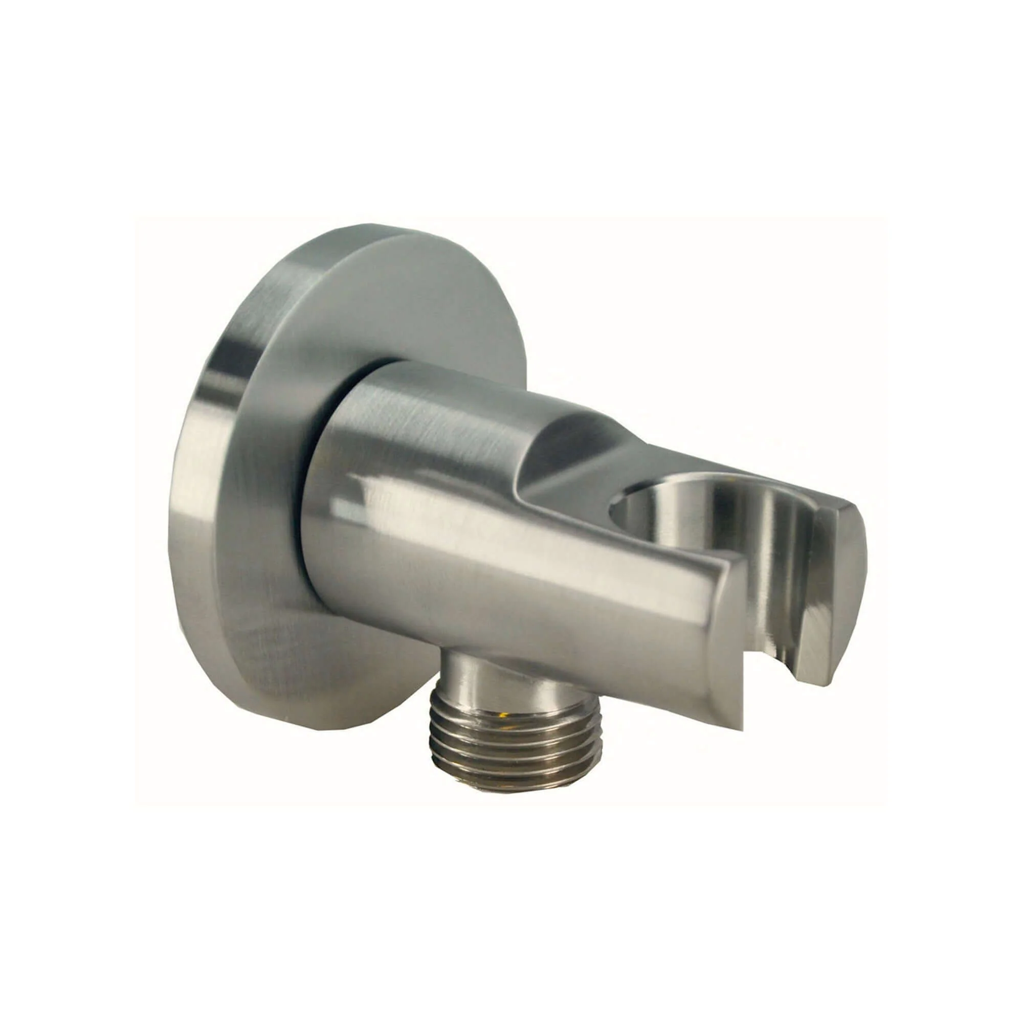 Luxe Handdouchehouder Wiesbaden met 1/2 Inch Aansluiting en Plug-On RVS Look