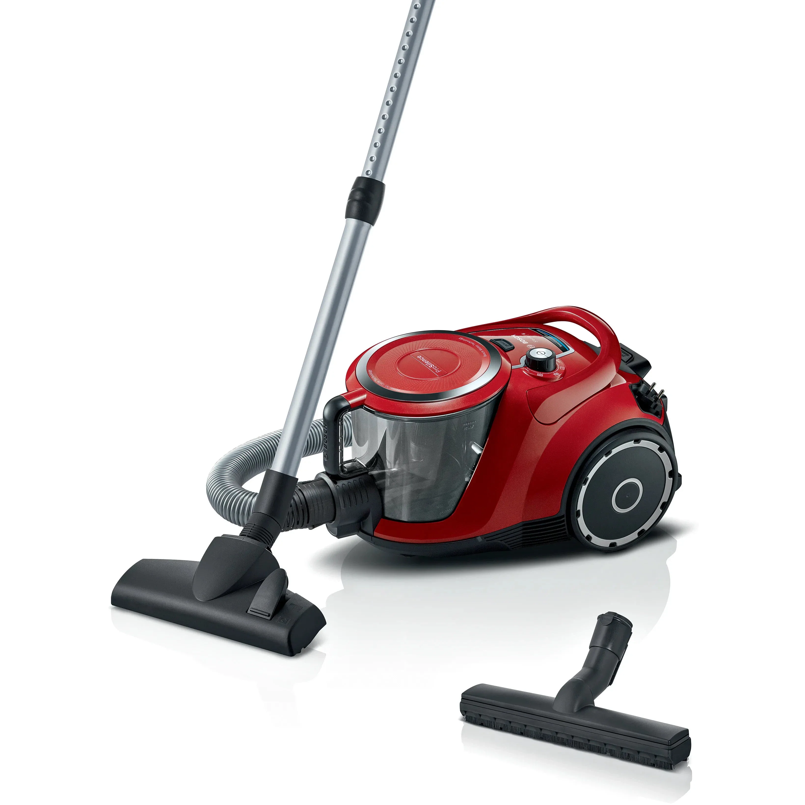 Bosch ProSilence BGC41Q69 Serie 6 – Stofzuiger zonder zak – Rood
