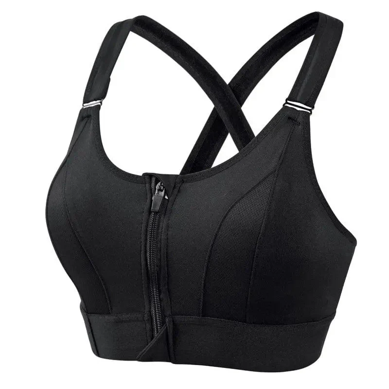 Comfortabele Sport Bh Met Sluiting Voorkant