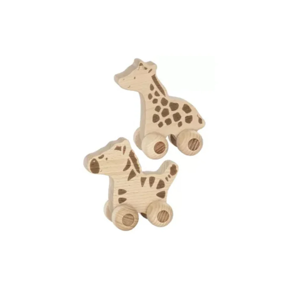 Duwdieren Safari – Hout – Enkele stuk – Goki Nature