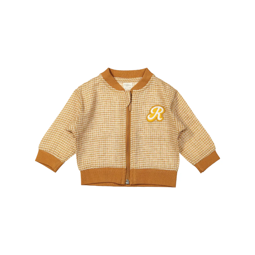 Jasje Noel – Linnen/Katoen – Brown Square/bruin – Riffle Amsterdam