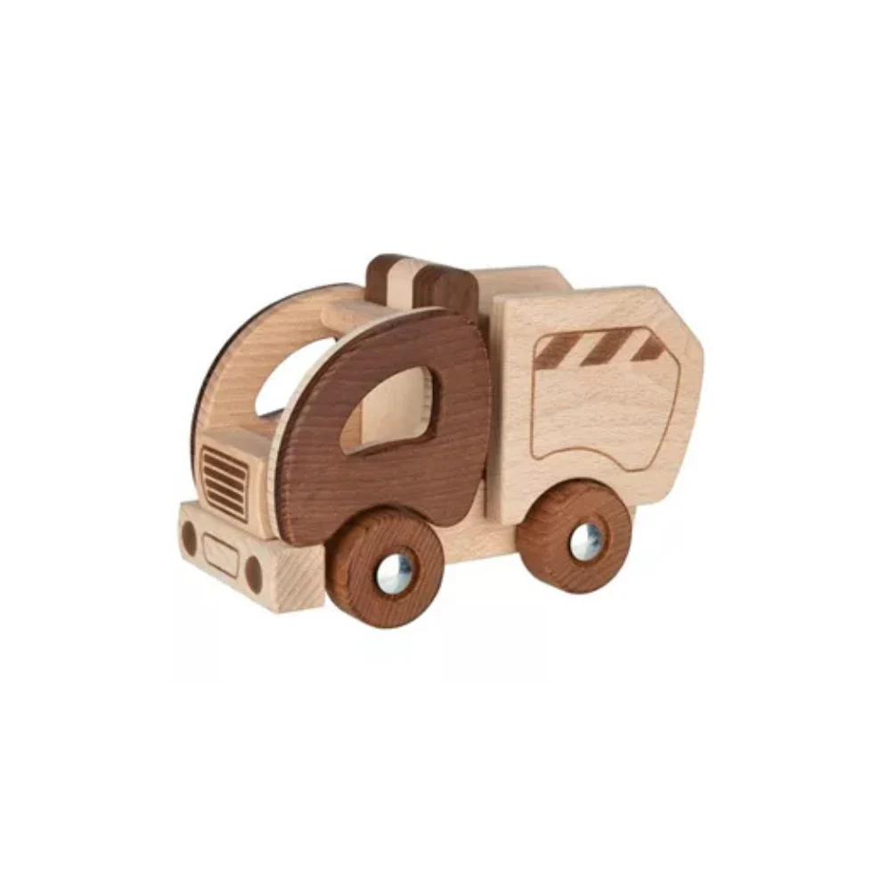 Vuilniswagen – Hout – Goki Nature