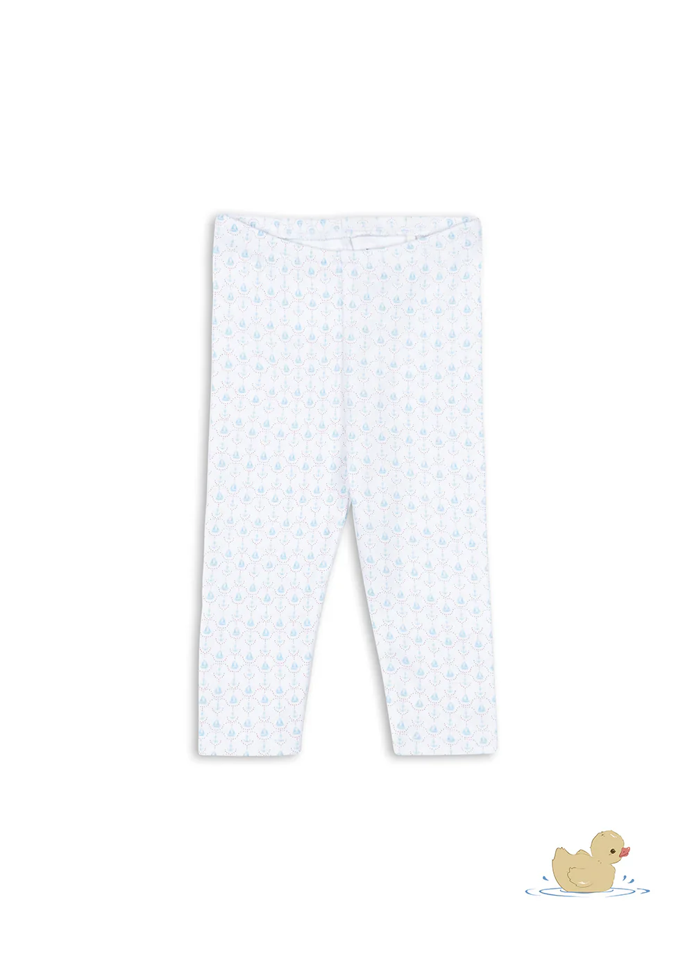 Fio Leggings – Barca – Baby legging – Biologisch Katoen – Zeilbootjes – Konges Sløjd