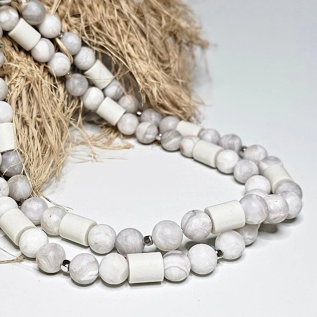 LivalaPip™ – Anti-tekenketting –  Natuursteen – Bohemian