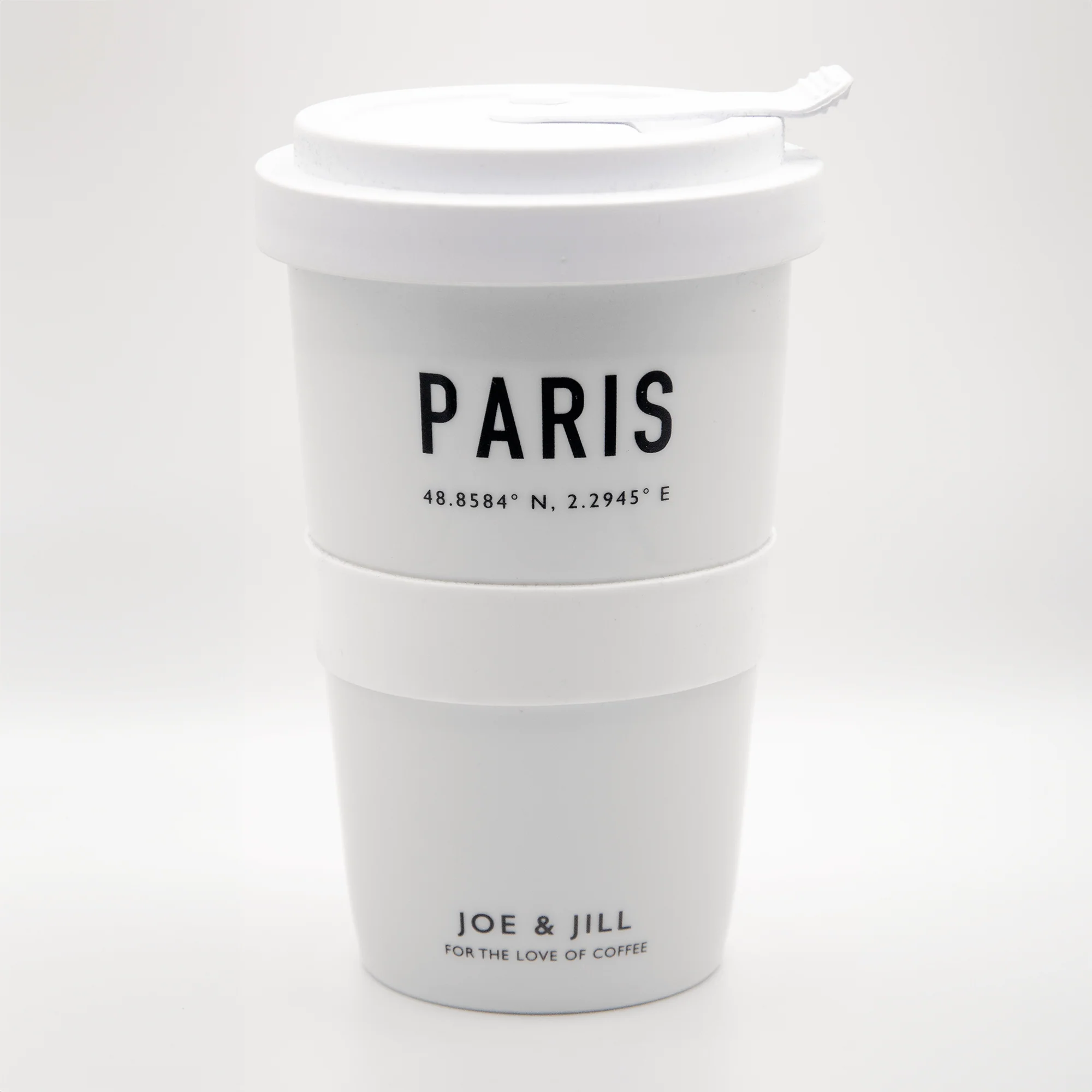 Joe&Jill Coffee to Go Mok 330 ml – Paris Wit