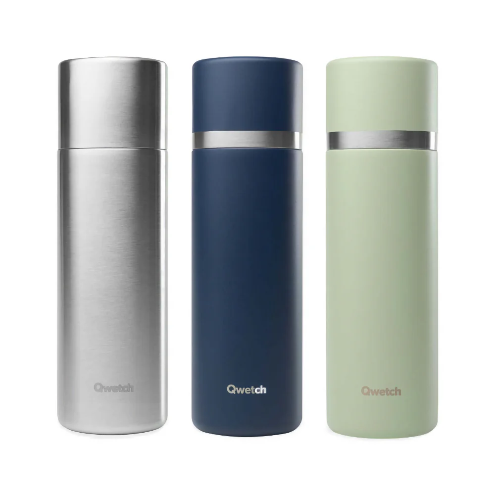 Qwetch – Geïsoleerde Roestvrijstalen Thermosfles – 750 ML