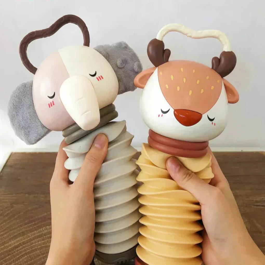 2-in-1 Baby Akkordeon en Rammelaar