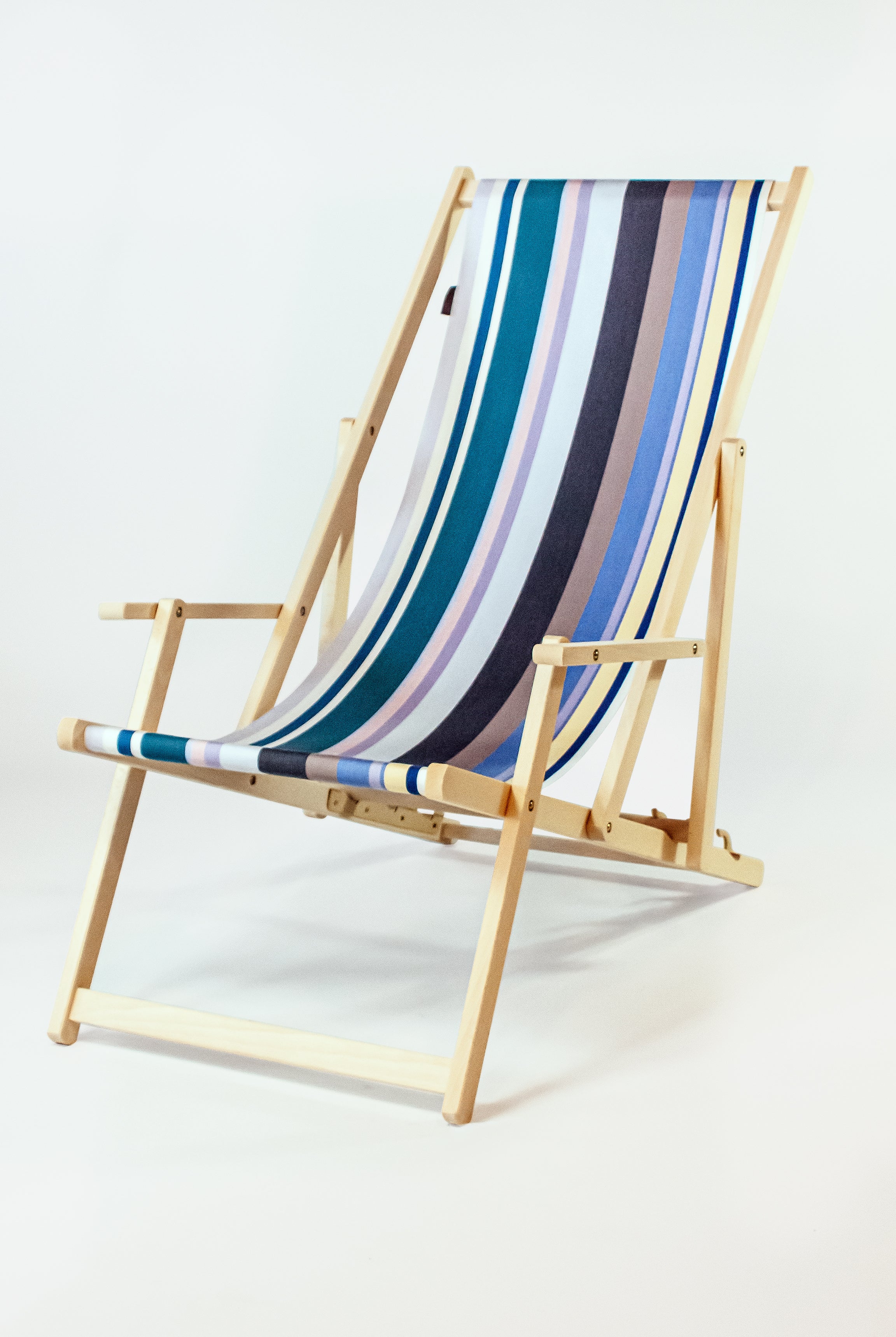 strandstoel met armleuning heure bleue