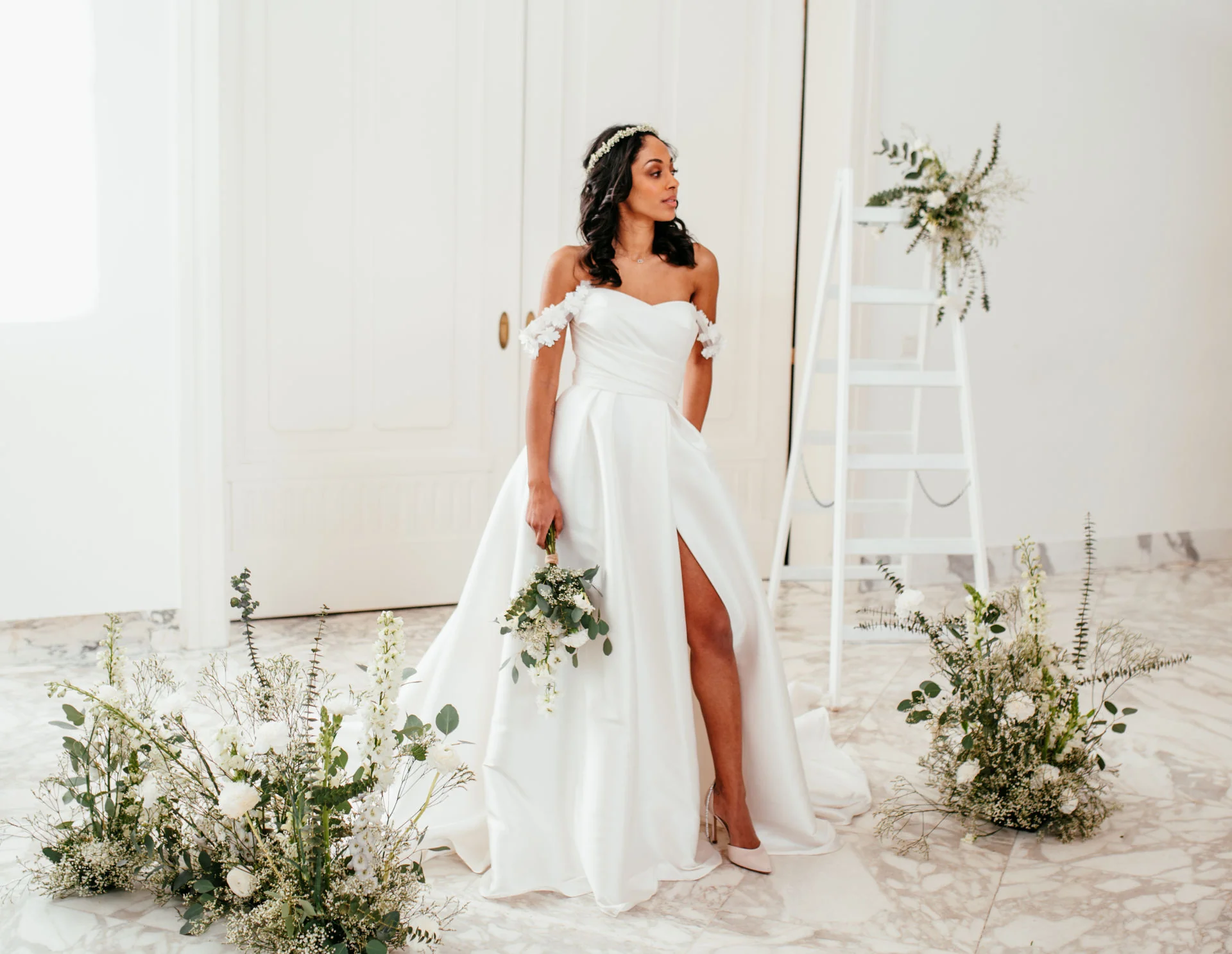 Sanna Lindstrom - Trouwjurk Hailey - maat 42 - Afbeelding 3