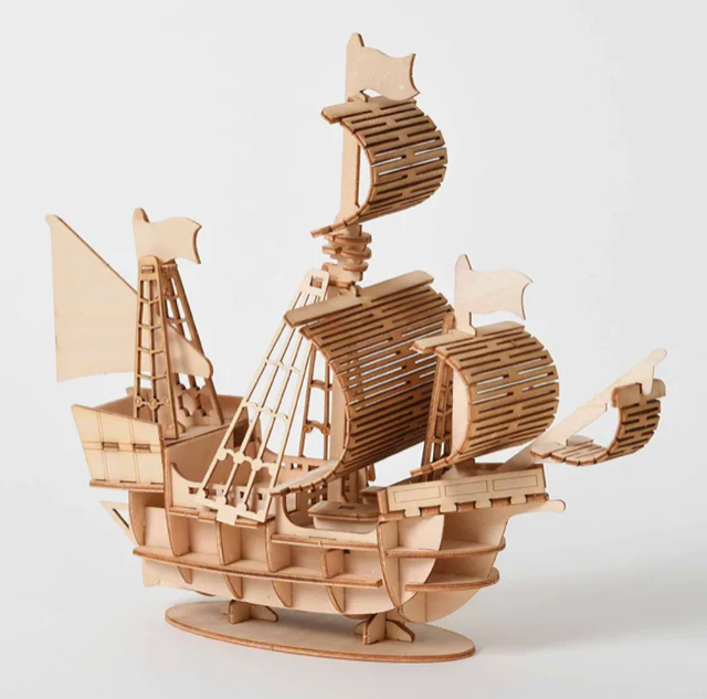 Boot 3D puzzel