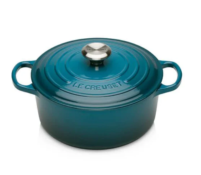 Le Creuset Braad-/Stoofpan – Ø 24cm – Deep Teal