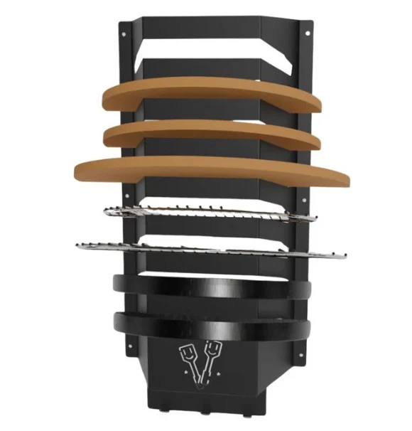BBQ Buddies Accessoirehouder BBQ Maat L Zwart