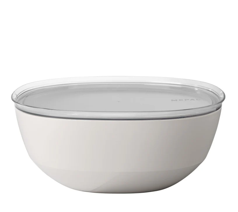 Mepal Silueta Serveerschaal 5 L met Deksel Nordic White