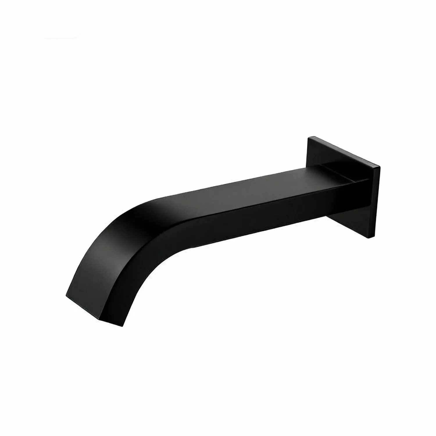 Sensomatica Arco wand sensorkraan zwart | Koudwater inbouwmodel