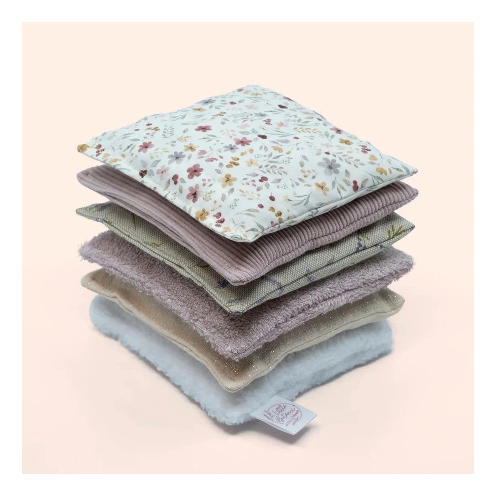 Sensorische Pittenzakjes Mauve – 6 stuks