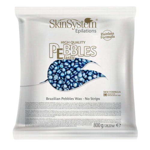 SkinSystem Pebbles Ontharingswax – Azuleen Crème 800g