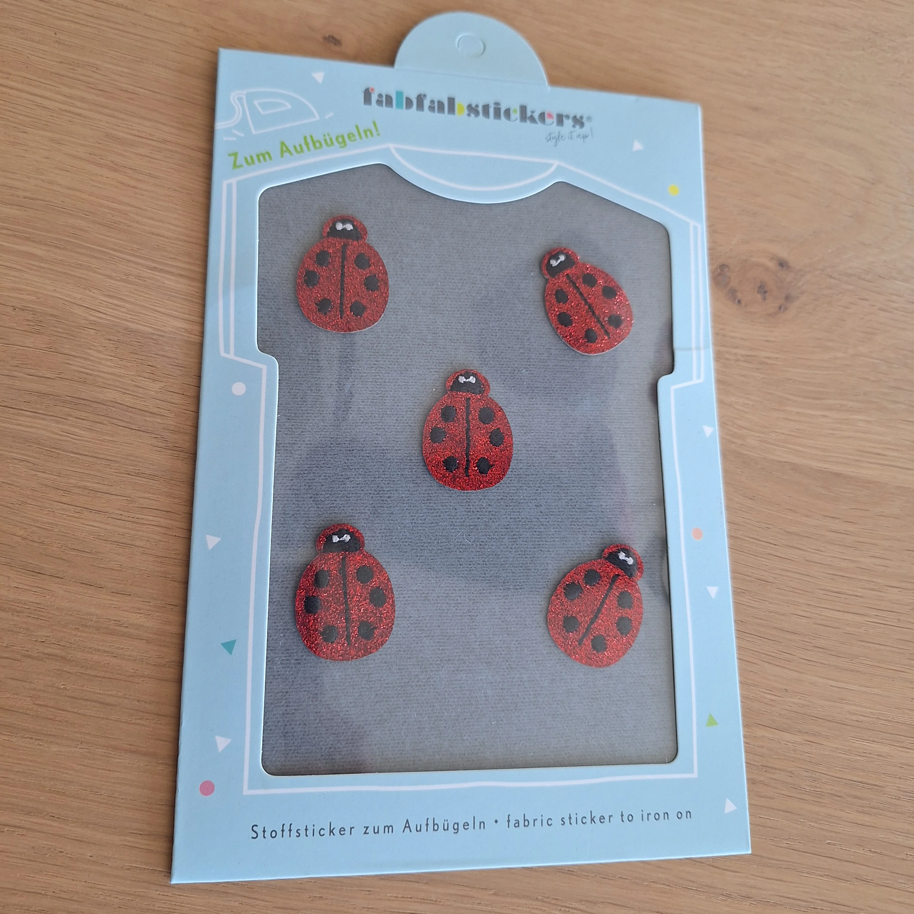 Stofstickers lieveheersbeestjes