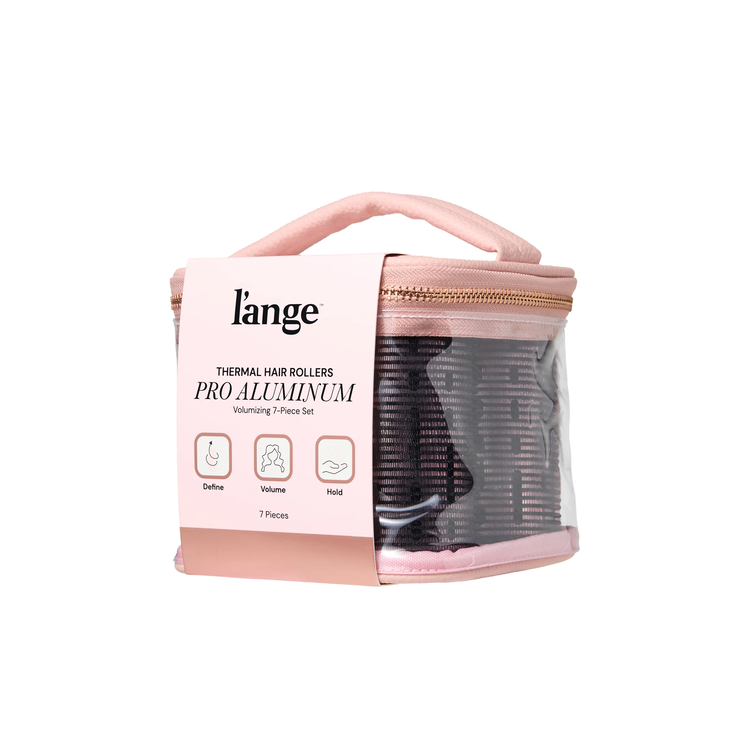 Thermal Hair Rollers Pro Aluminum Volumizing 7-Piece Set