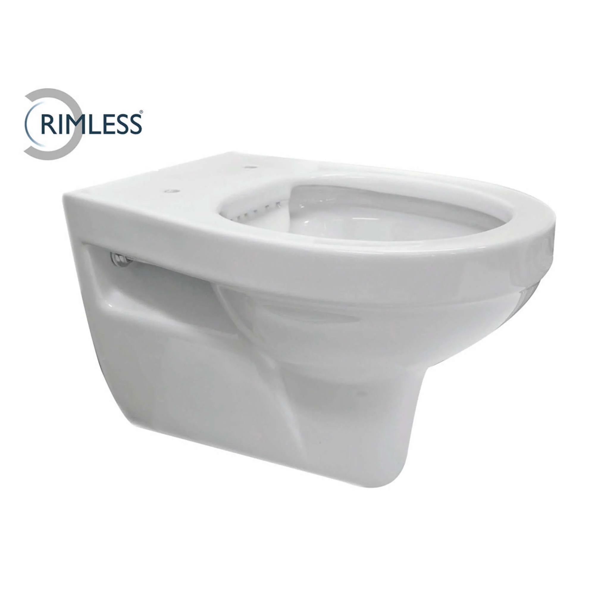 Trevi Diepspoel Wandtoilet 36,5x53x36 cm Keramiek Glanzend Wit Wiesbaden