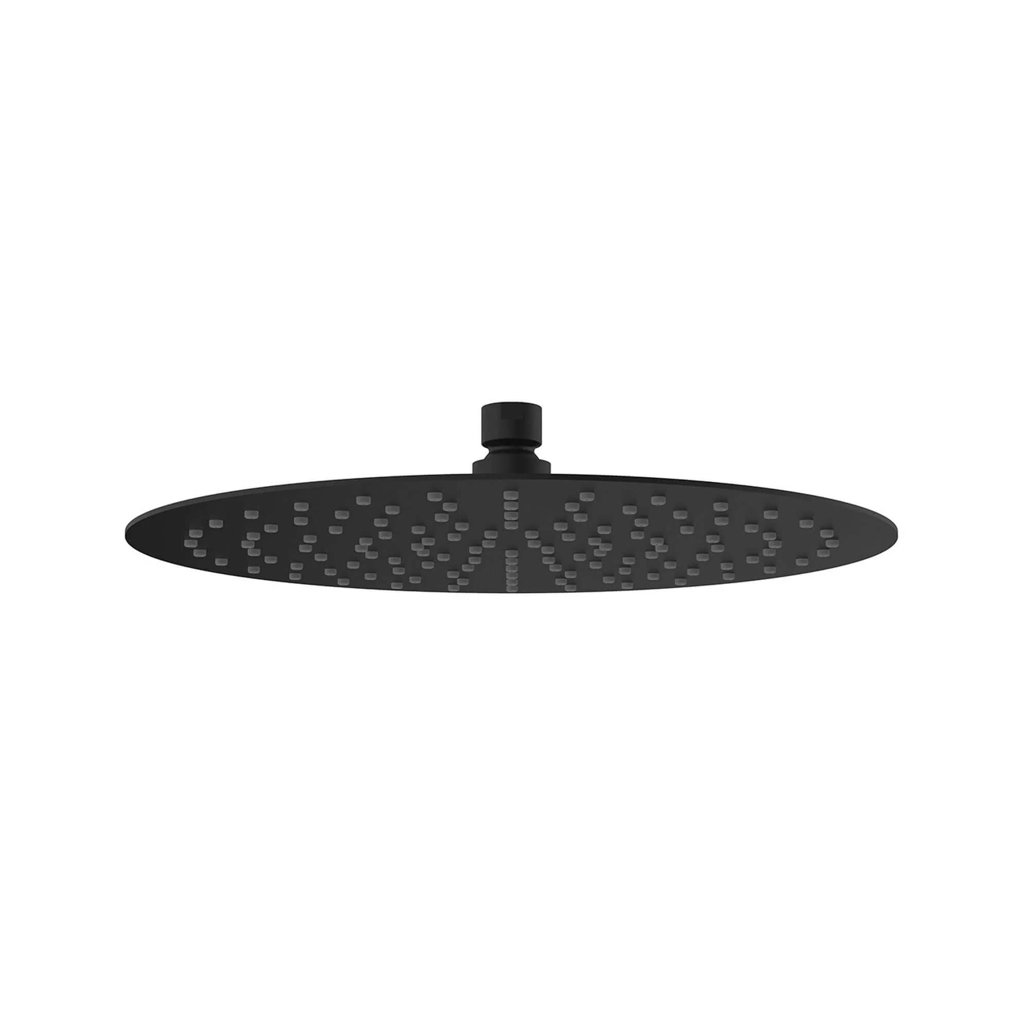 Ultra Platte Ufo 30 cm Hoofddouche Wiesbaden Mat Zwart