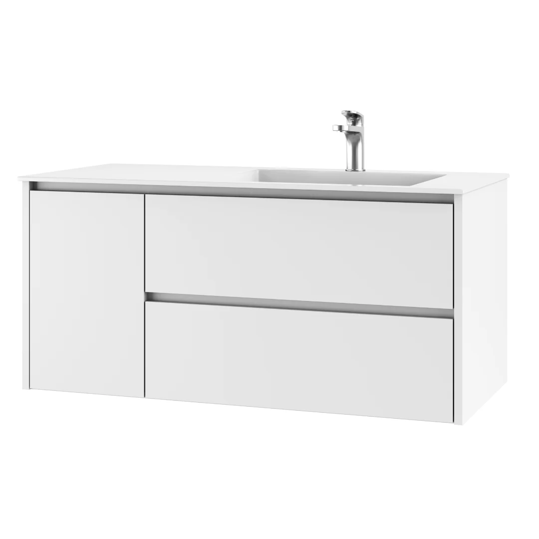 Jive Wastafelmeubel 100 cm – Wit