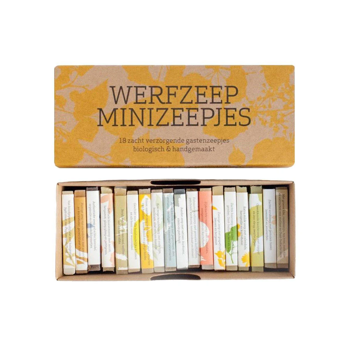 Cadeauset met 18 Mini Zeepjes