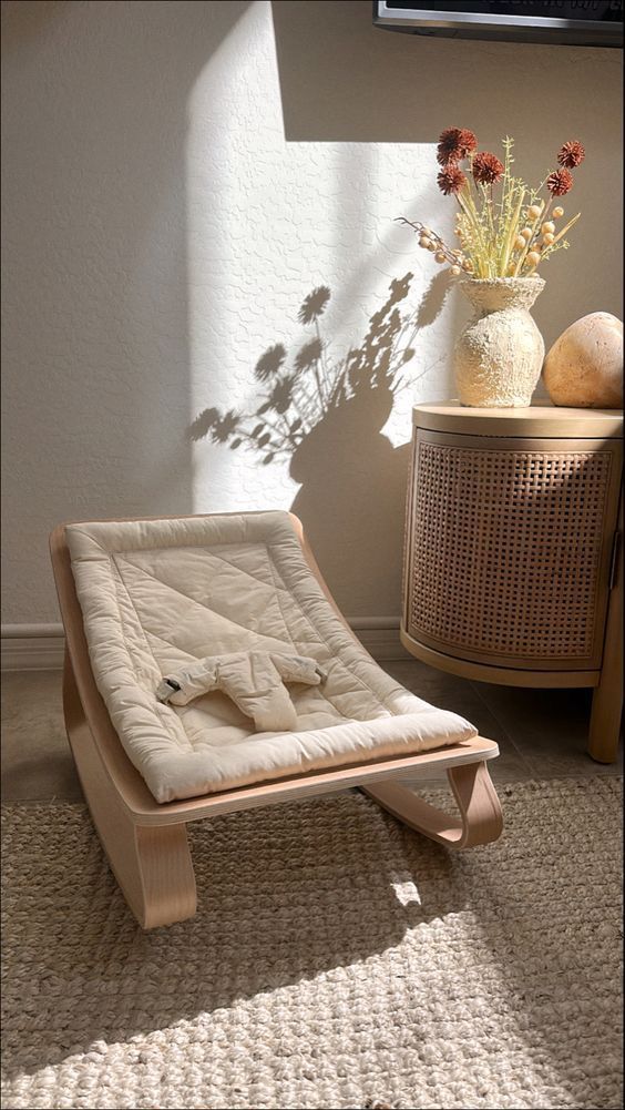 LEVO Baby Rocker – Baby schommelstoeltje – 0-5 jaar – Charlie Crane