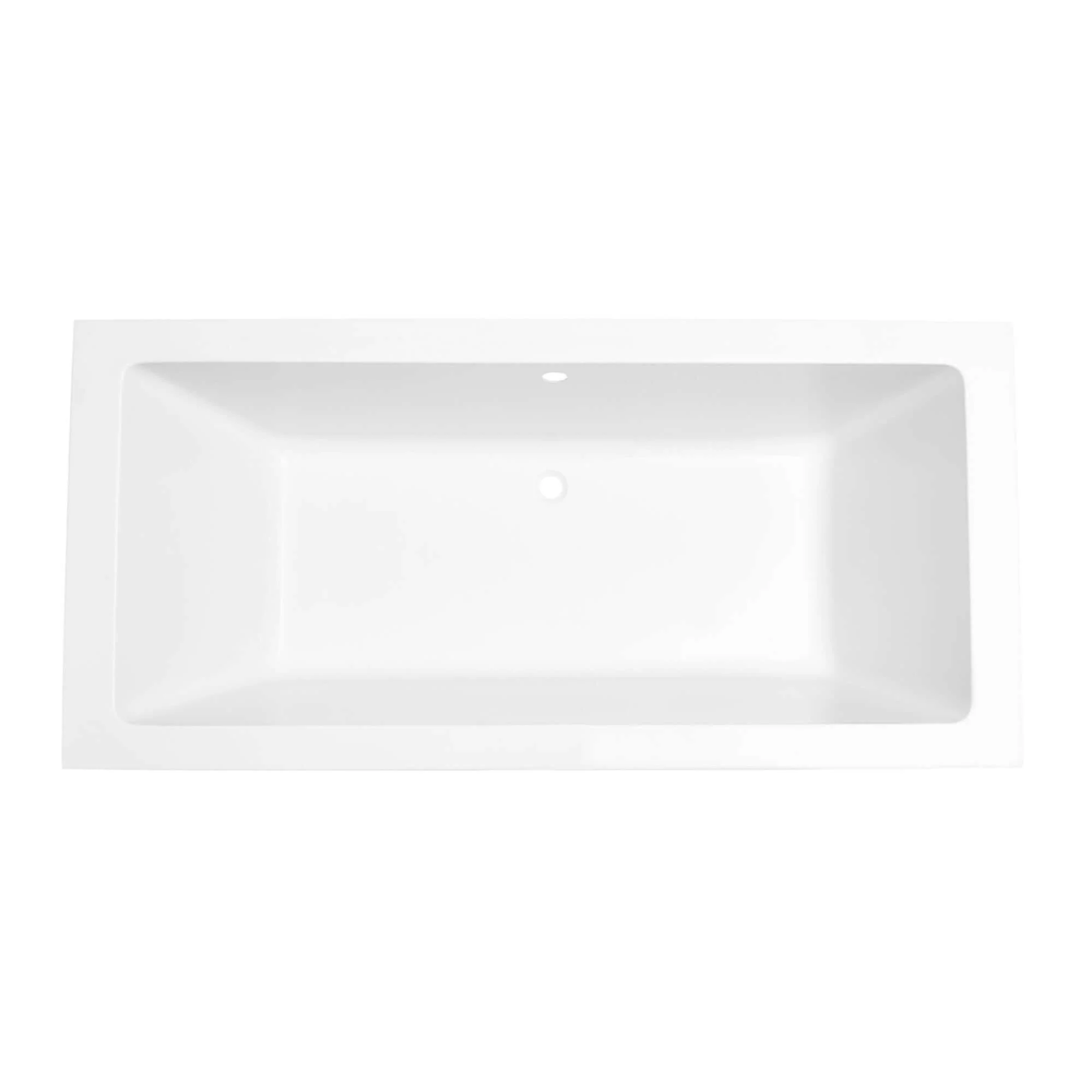 Dahlia Santino Bad Duo Wiesbaden Inbouw 180X80X49 Cm in Wit