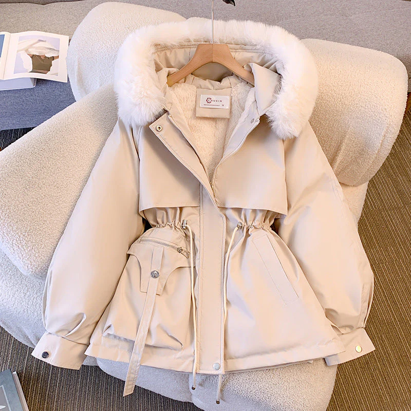 Alissa – Winterjas Met Bont Voor Dames