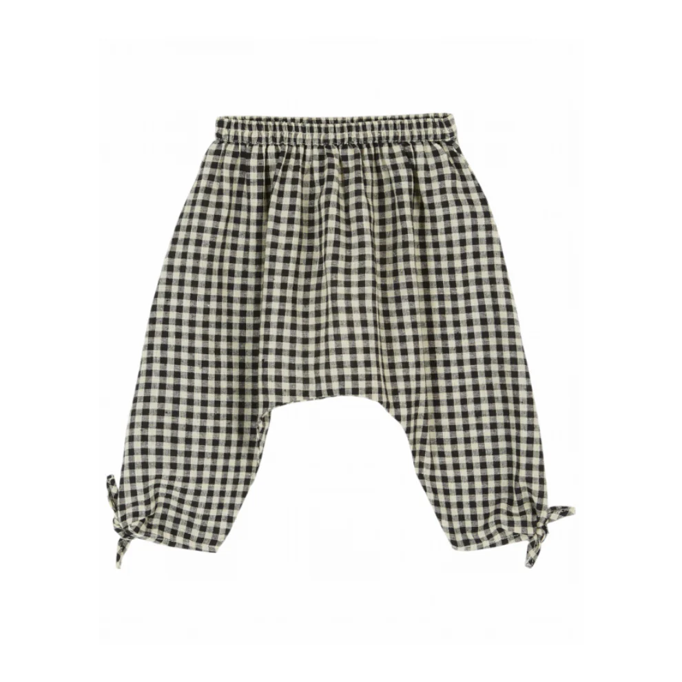 Pofbroekje ruitjes – Sarouel Bebe Gringham – Katoenmix – Emile et Ida