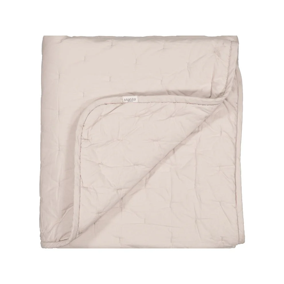 Quilted Blanket – 100% biologisch katoen – 120×120 cm – Alida – Grey Sand – MarMar Copenhagen