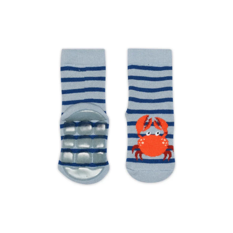Anti slip sokken – Crabbie – Katoen – Melton