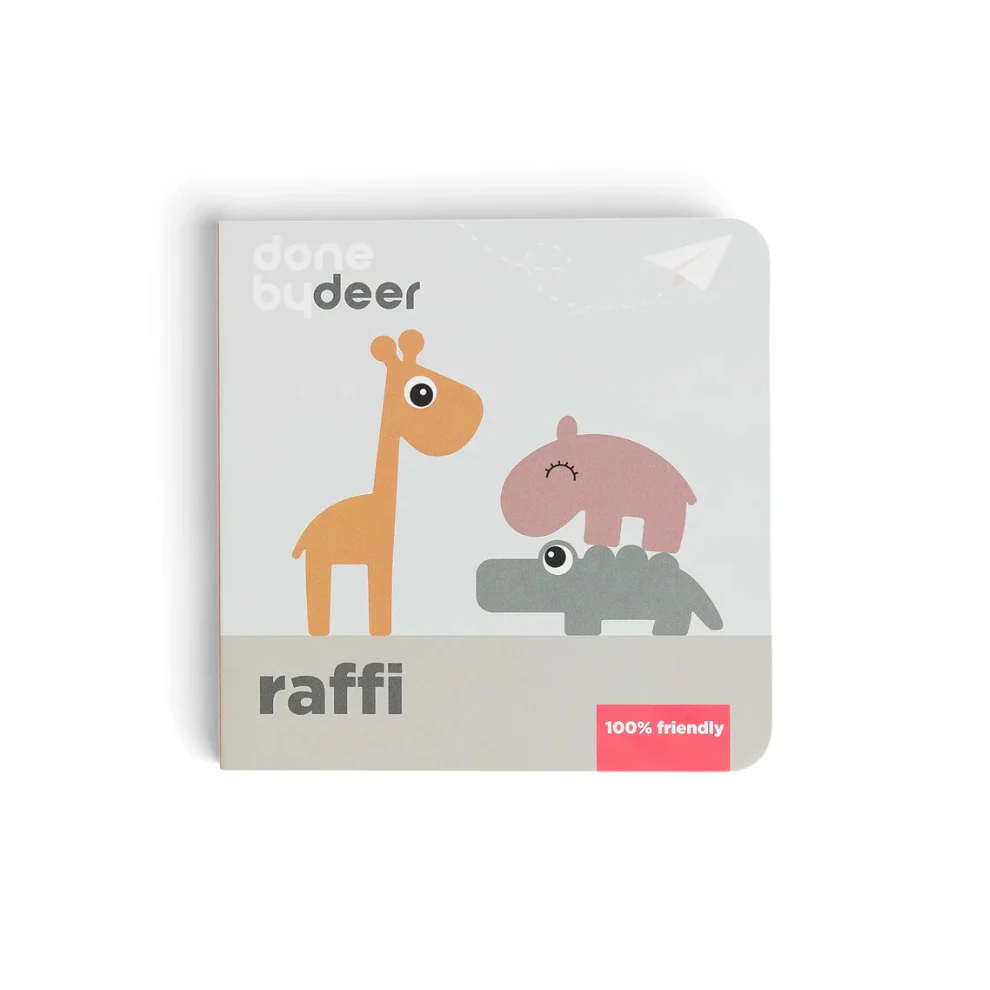Boekje ‘Vriendjes’ – Board book Friends – Raffi – Colour mix – Done by Deer