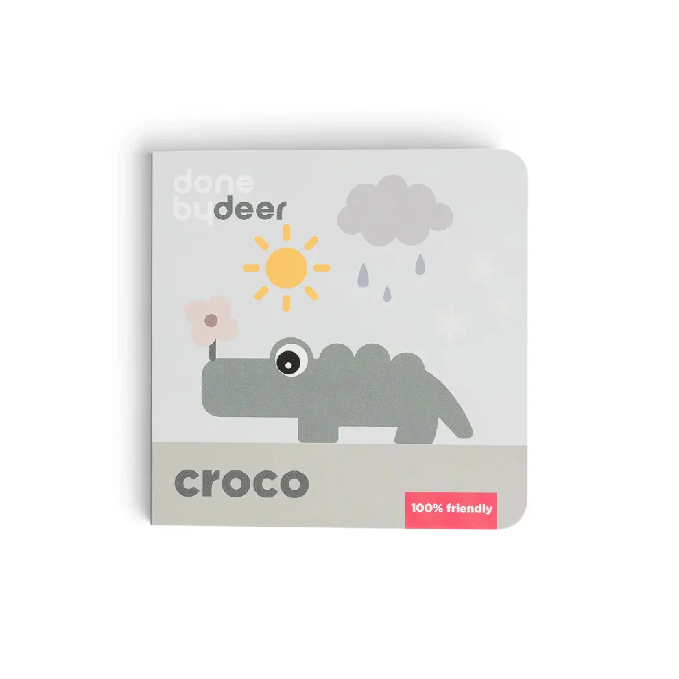 Boekje ‘Seizoenen’ – Board book Seasons – Croco Colour mix – Done by Deer
