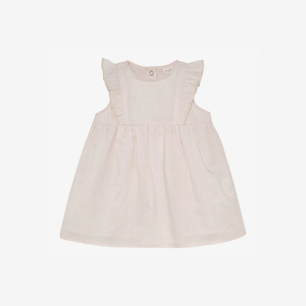 Jurkje – Katoen – Soft pink/Roze – Fixoni