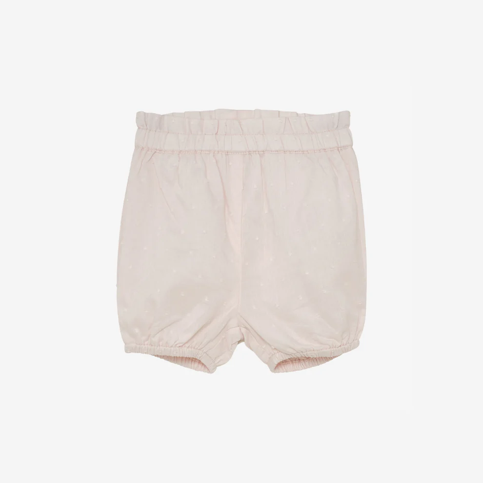 Kort broekje – Katoen – Soft pink/Roze – Fixoni
