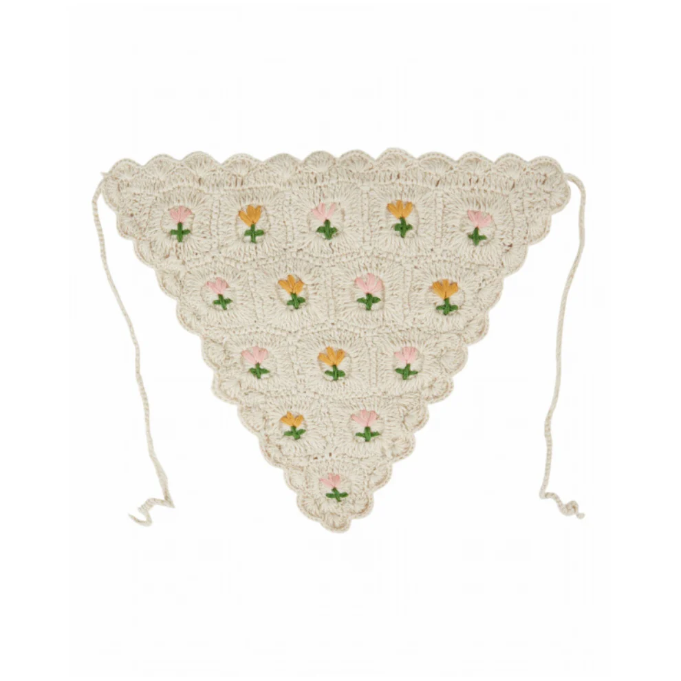 Haar bandana tulpen – Fichu Crochet – Katoen – Emile et Ida